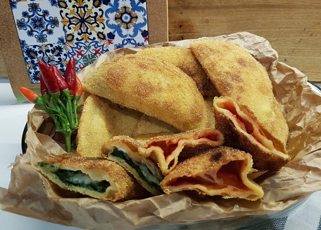 questa immagine rappresenta sofficini vegani fatti in casa ricetta di pasticciandoconlafranca