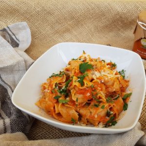 questa immagine rappresenta Tagliatelle alla segale fatte in casa