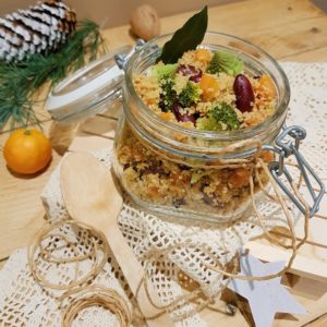 questa immagine rappresenta il cous cous invernale cotto in vasocottura ricetta di pasticciandoconlafranca