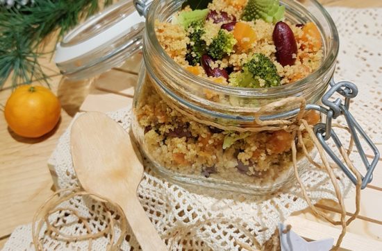 questa immagine rappresenta il cous cous invernale cotto in vasocottura ricetta di pasticciandoconlafranca