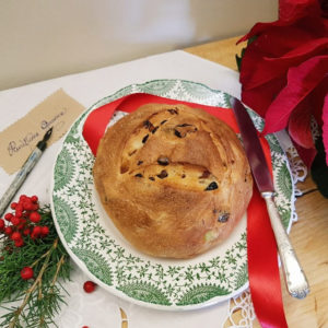 questa immagine rappresenta pandolce genovese ricetta di pasticciandoconlafranca