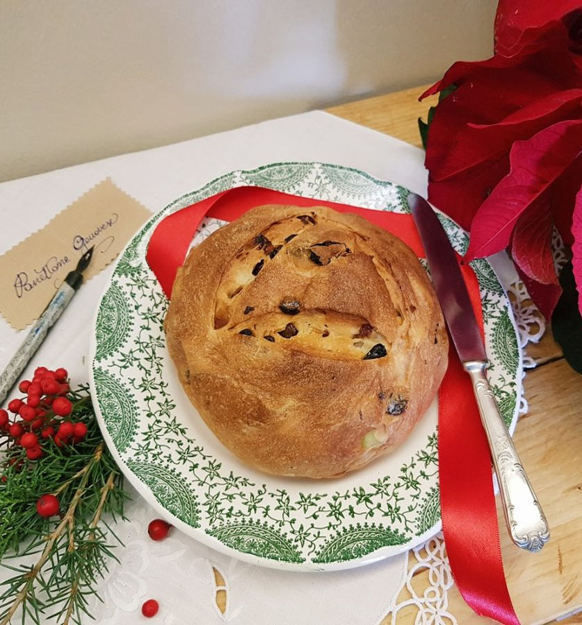 questa immagine rappresenta pandolce genovese ricetta di pasticciandoconlafranca