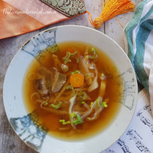 questa foto rappresenta zuppa di miso miso soup ricetta di pasticciandoconlafranca