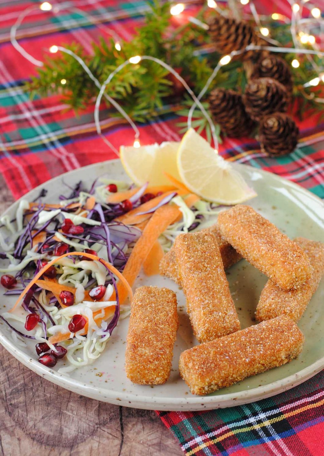 questa immagine rappresenta i bastoncini di tofu ricetta di pasticciandoconlafranca