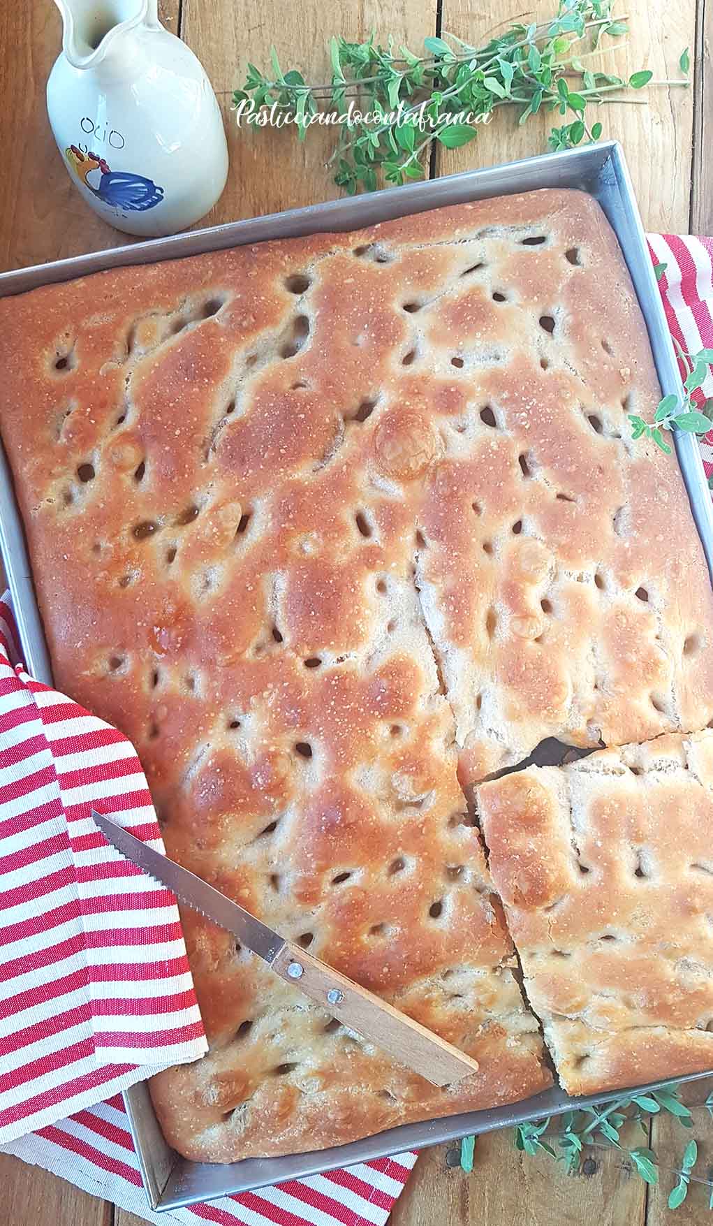 Calcolo Ingredienti Focaccia Genovese