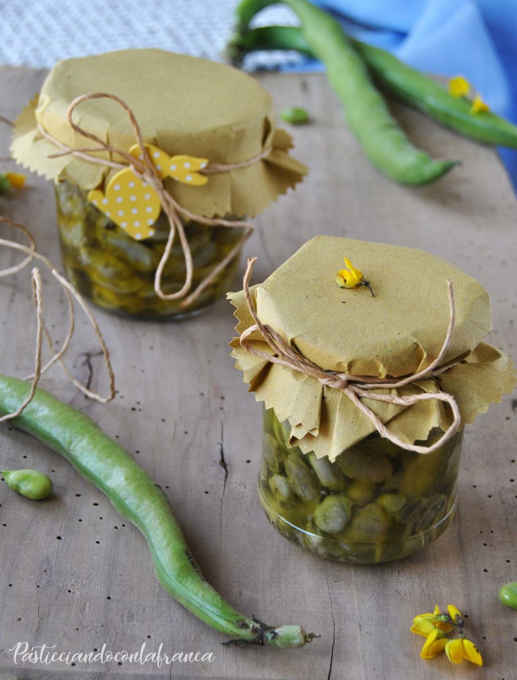 questa immagine rappresenta fave cotte in vasocottura ricetta di pasticciandoconlafranca