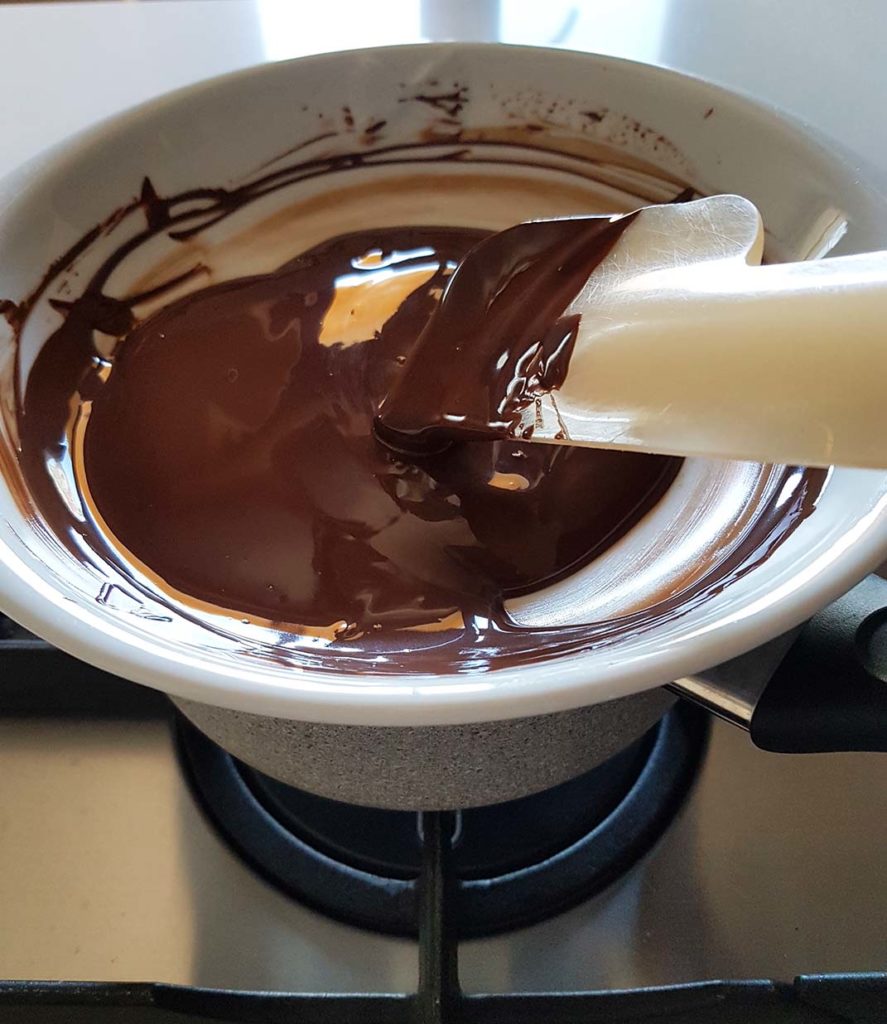 questa immagine rappresenta la mousse di cioccolato all'acqua ricetta di pasticciandoconlafranca