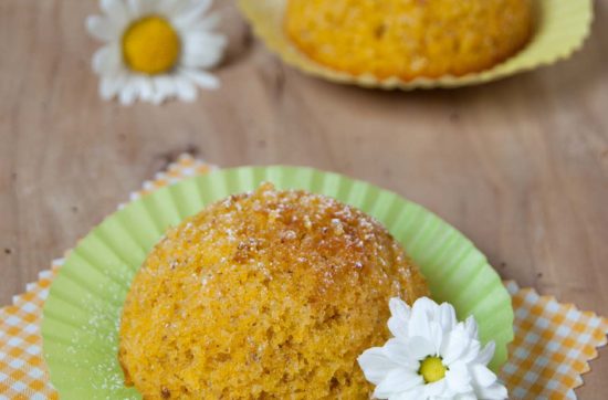 questa immagine rappresenta tortine soffici alle carote "camille" ricetta di pasticciandoconlafranca