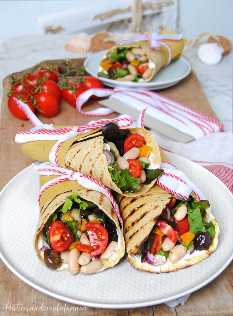 tortillas con verdure e cannellini speziati ricetta di pasticciandoconlafranca