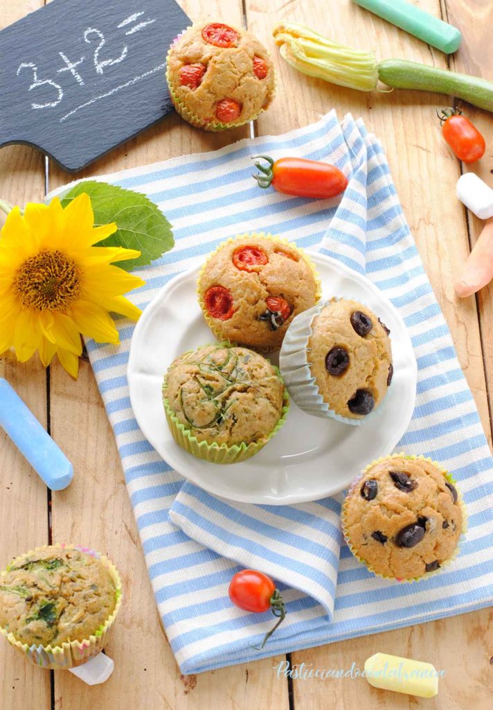 muffin salati vegan ricetta di pasticciandoconlafranca