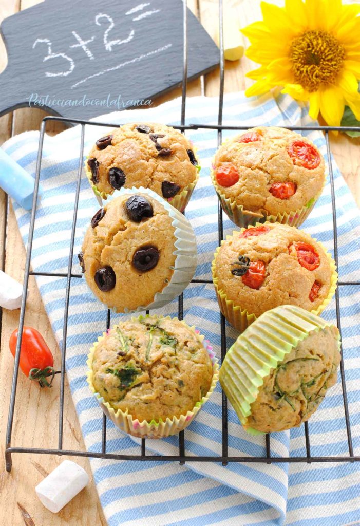 muffin salati vegan ricetta di pasticciandoconlafranca