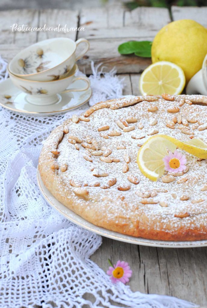 torta della nonna vegan ricetta di pasticciandoconlafranca