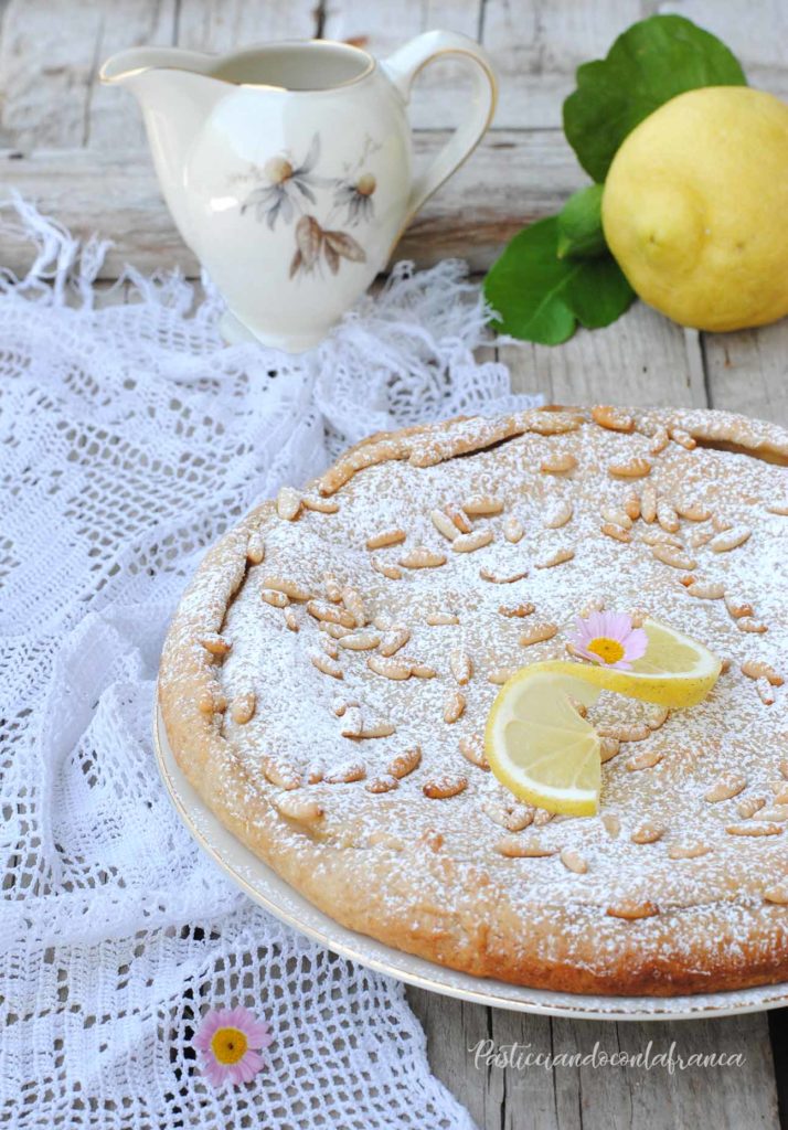 torta della nonna vegan ricetta di pasticciandoconlafranca