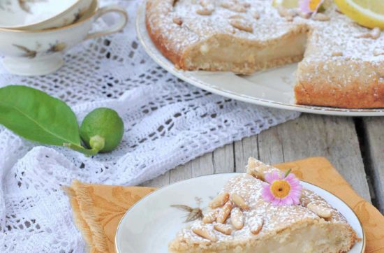 torta della nonna vegan ricetta di pasticciandoconlafranca