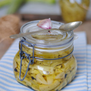 zucchine trombette sott'olio ricetta di pasticciandoconlafranca