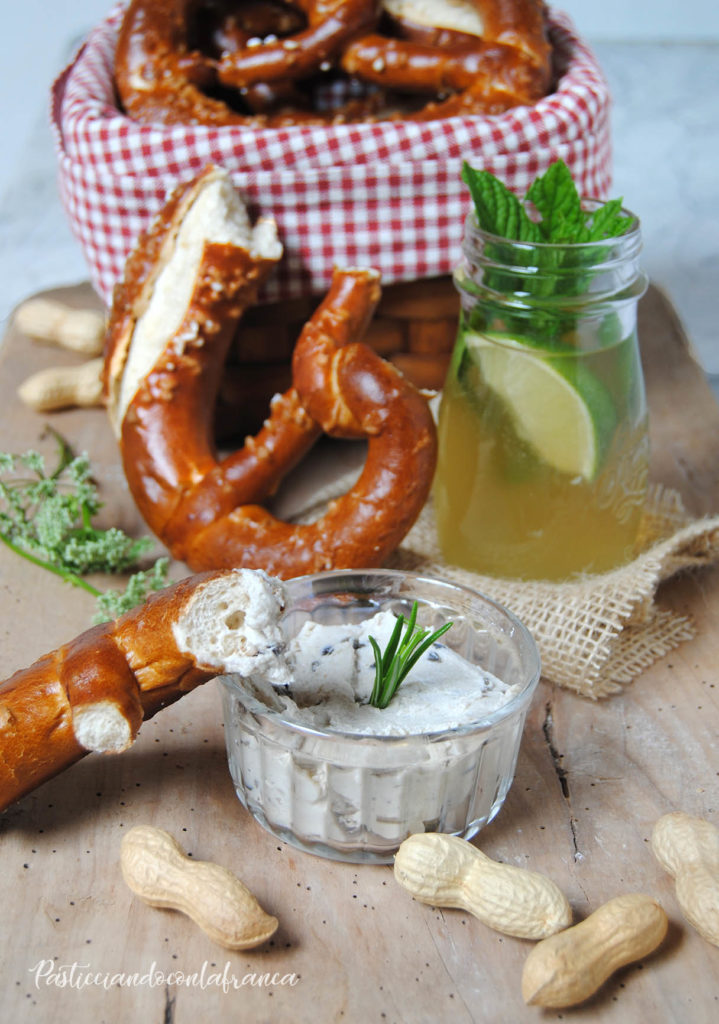 questa immagine rappresenta i miei Bretzels ricetta di pasticciandoconlafranca