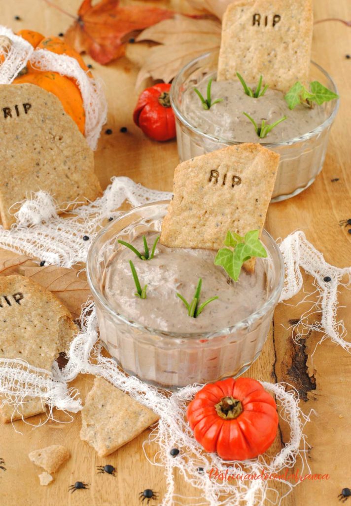 questa immagine rappresenta speciale Halloween: Paté Mortale! ricetta di pasticciandoconlafranca