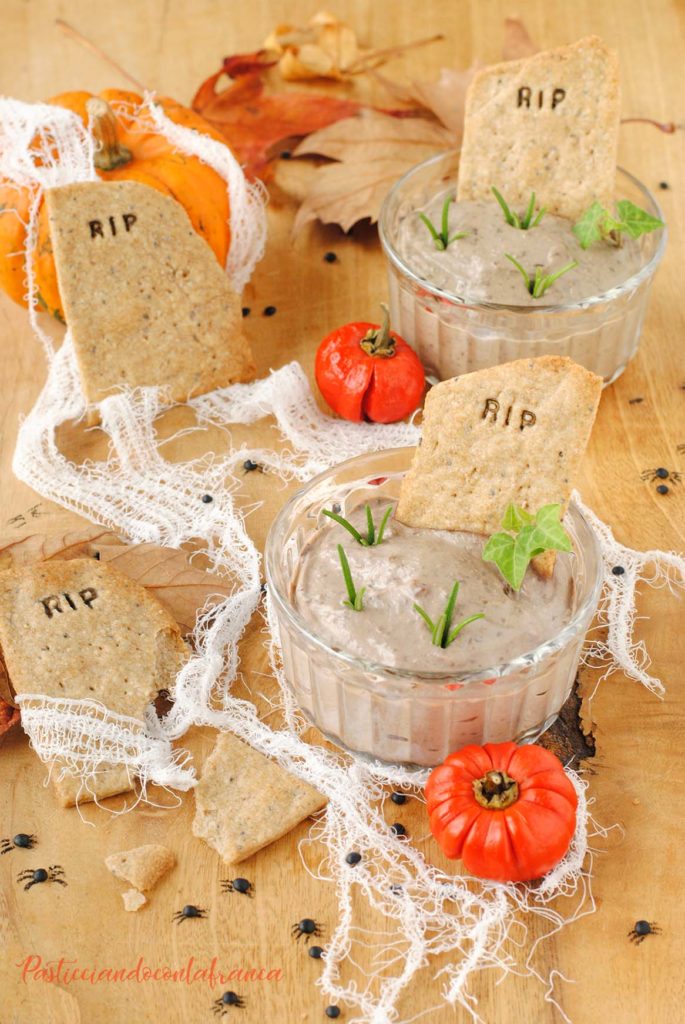 questa immagine rappresenta speciale Halloween: Paté Mortale! ricetta di pasticciandoconlafranca