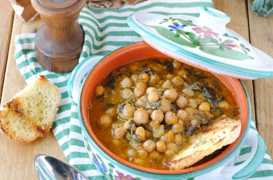 questa immagine rappresenta zimino di ceci alla genovese ricetta di pasticciandoconlafranca