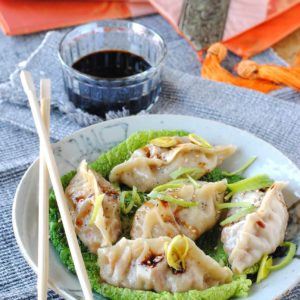 questa immagine rappresenta ravioli vegani al vapore ricetta di pasticciandoconlafranca