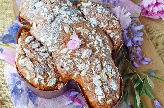 questa immagine rappresenta colomba vegan facile ricetta di pasticciandoconlafranca