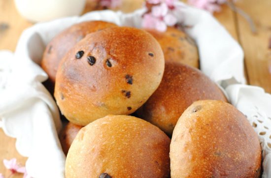 questa immgine rappresenta pangoccioli vegan sofficissimi ricetta di pasticciandoconlafranca