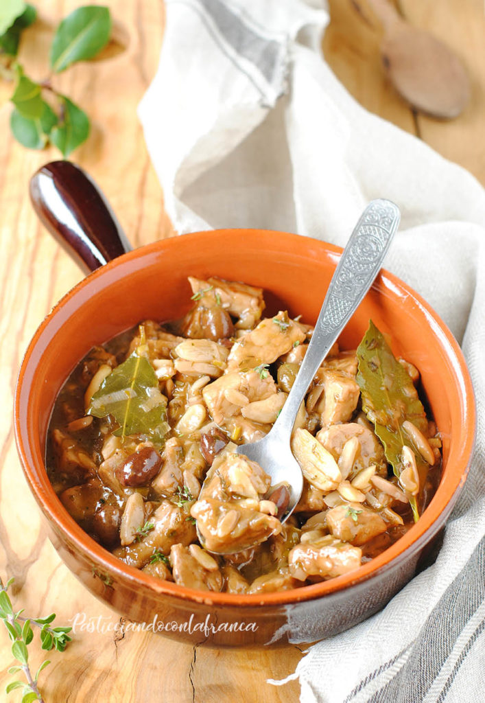 questa immagine rappresenta il tempeh alla ligure ricetta di pasticciandoconlafranca