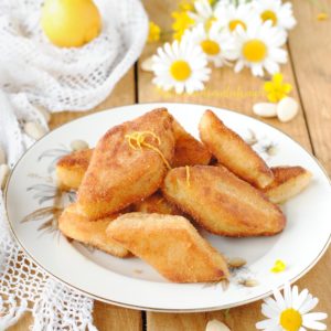 questa immagine rappresenta semolino dolce fritto ricetta di pasticciandoconlafranca