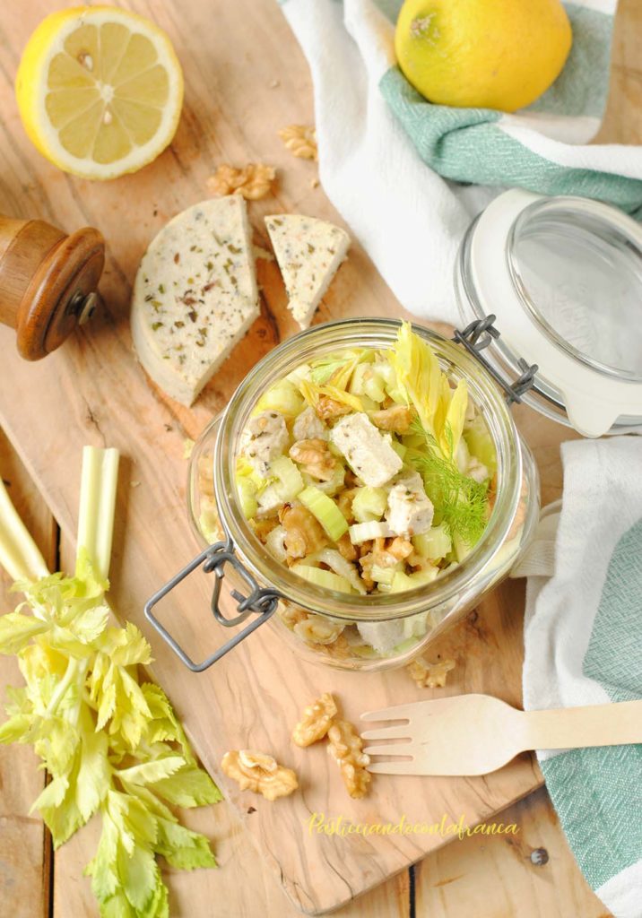 questa immagine rappresenta insalata bergera a modo mio ricetta di pasticciandoconlafranca