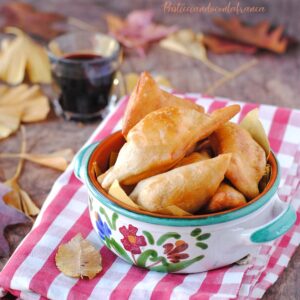 questa immagine rappresenta i Gnocco Fritto vegano ricetta di pasticciandoconlafranca