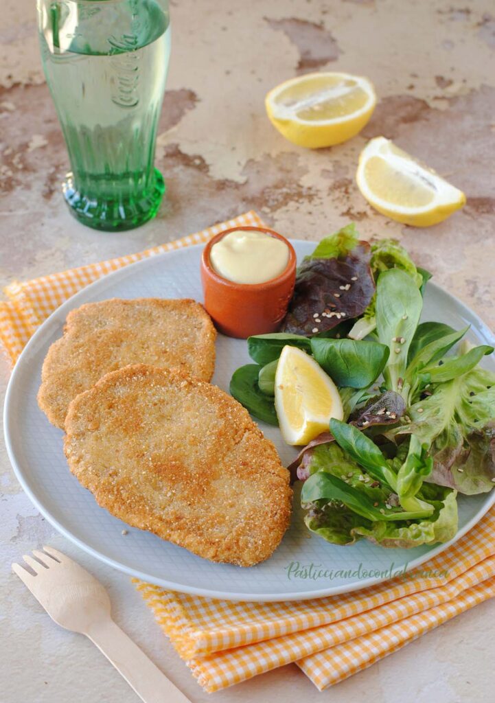 questa immagine rappresenta cotolette vegetali fatte in casa ricetta di pasticciandoconlafranca