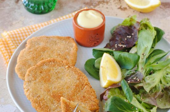 questa immagine rappresenta cotolette vegetali fatte in casa ricetta di pasticciandoconlafranca