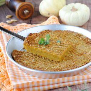 questa immgine rappresenta polpettone alla zucca ricetta di pasticciandoconlafranca