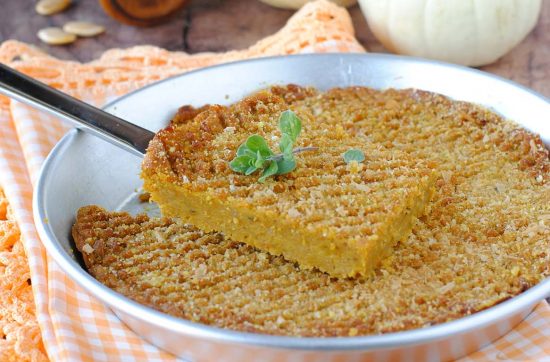 questa immgine rappresenta polpettone alla zucca ricetta di pasticciandoconlafranca